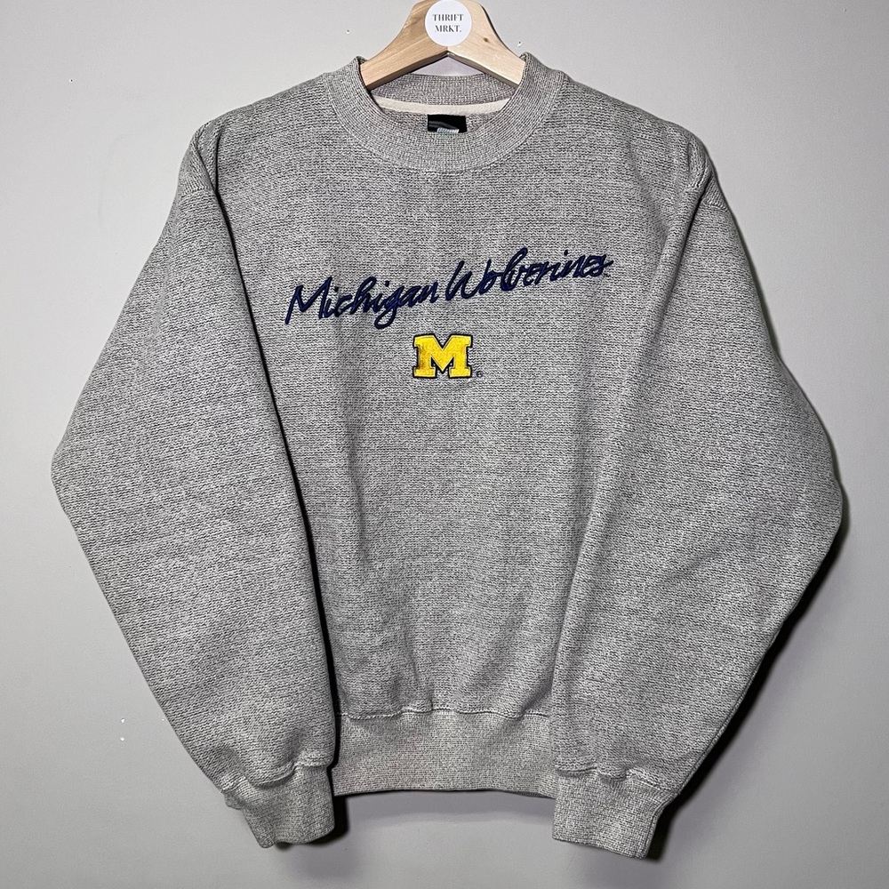 Vintage 90s Michigan Wolverines Crewneck